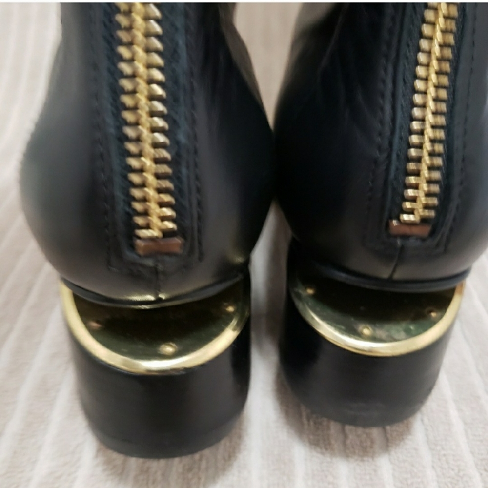 RARE/DISCONTINUED Aexander Wang Sigfrid black over the knee boots leather - Picture 2 of 6